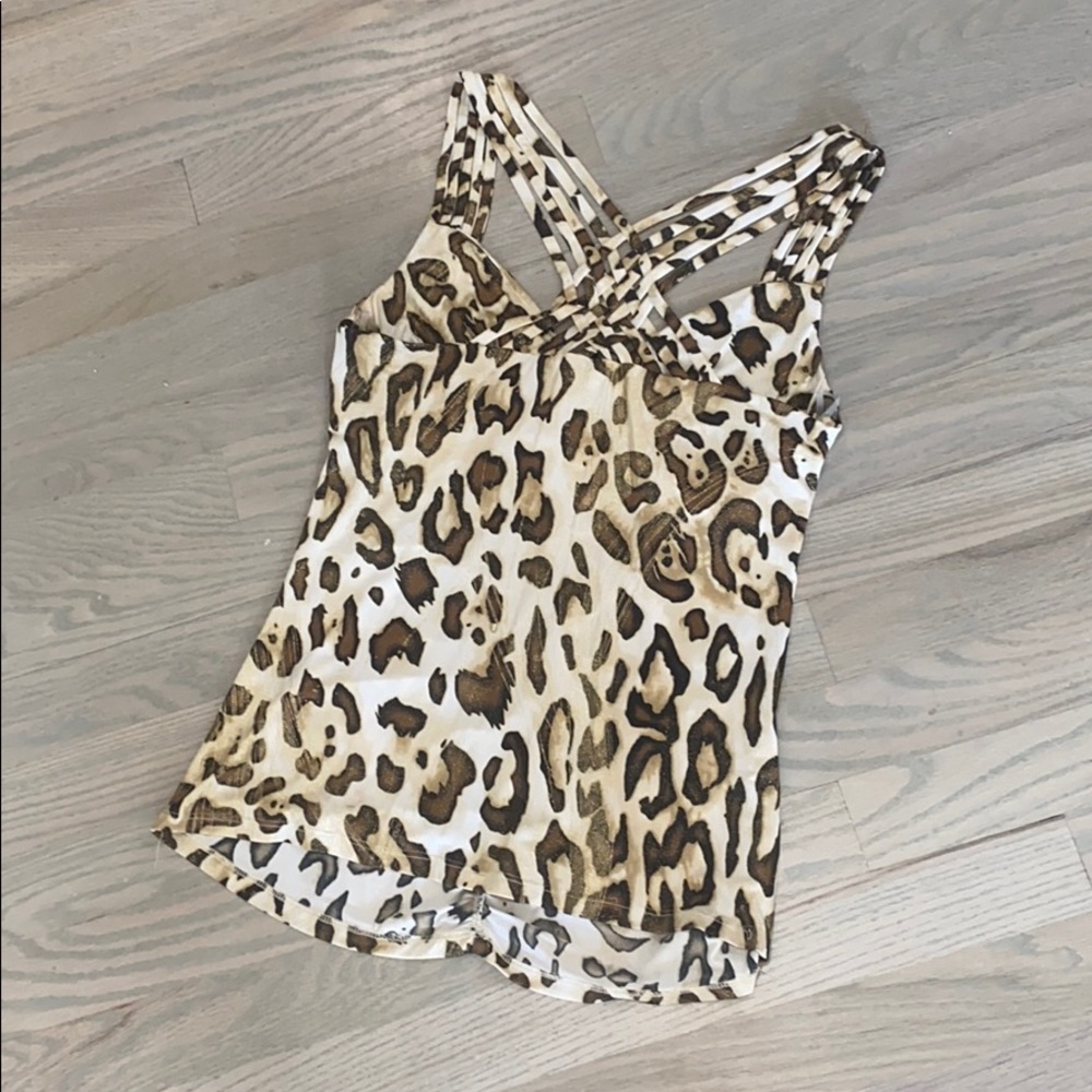 Cache Leopard Print Top - image 5